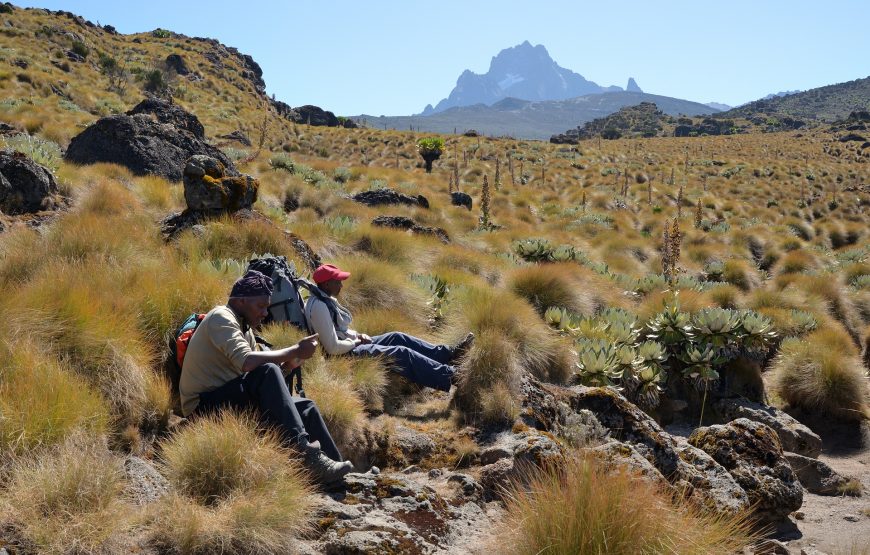 4 Day Mt. Kenya Hike- Chogoria Sirimon Route