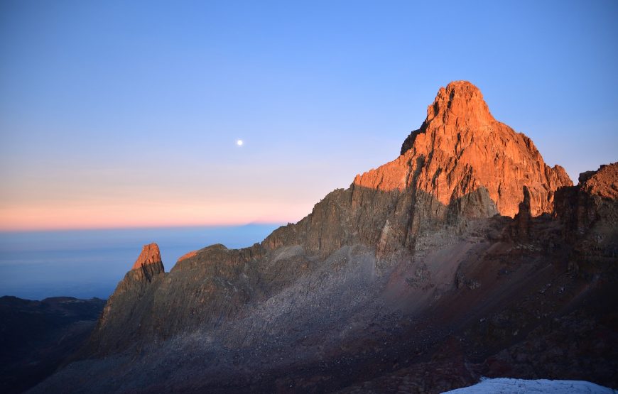 5 Day Mt. Kenya Hike-Chogoria- Sirimon Route